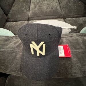 American Needle Black and Gray Yankees Cap